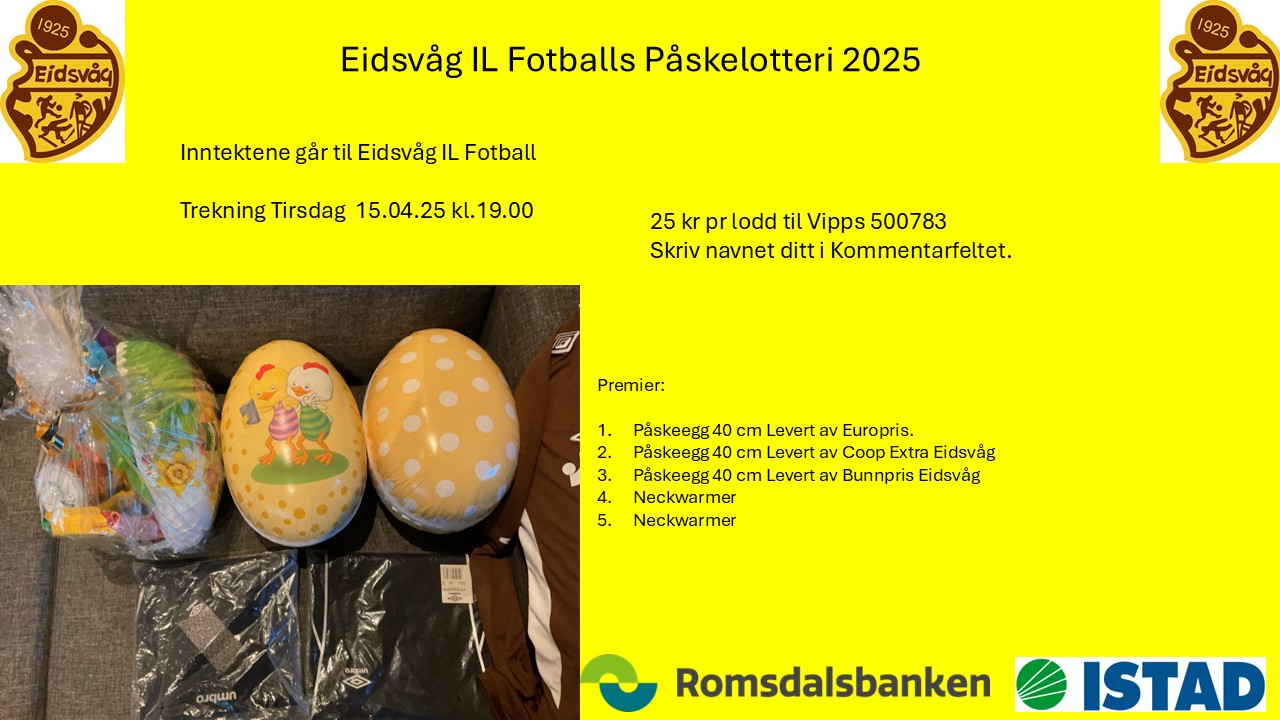 Fotballens Påskelotteri