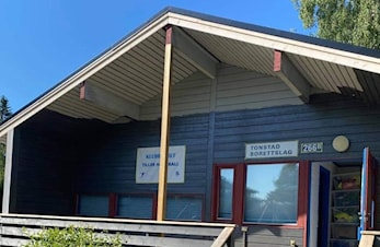 Maling av klubbhuset