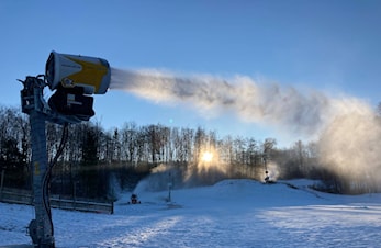 Snøproduksjon UTD Snøpark
