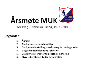 Årsmøte i Moss Undervannsklubb 2024