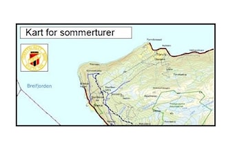 Nytt kart for sommerturer.