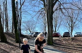 Top 10 i NM med irsk setteren Ludde!