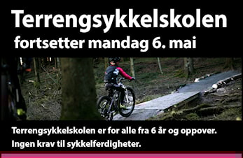 Terrengsykkelskolen starter mandag 22. april
