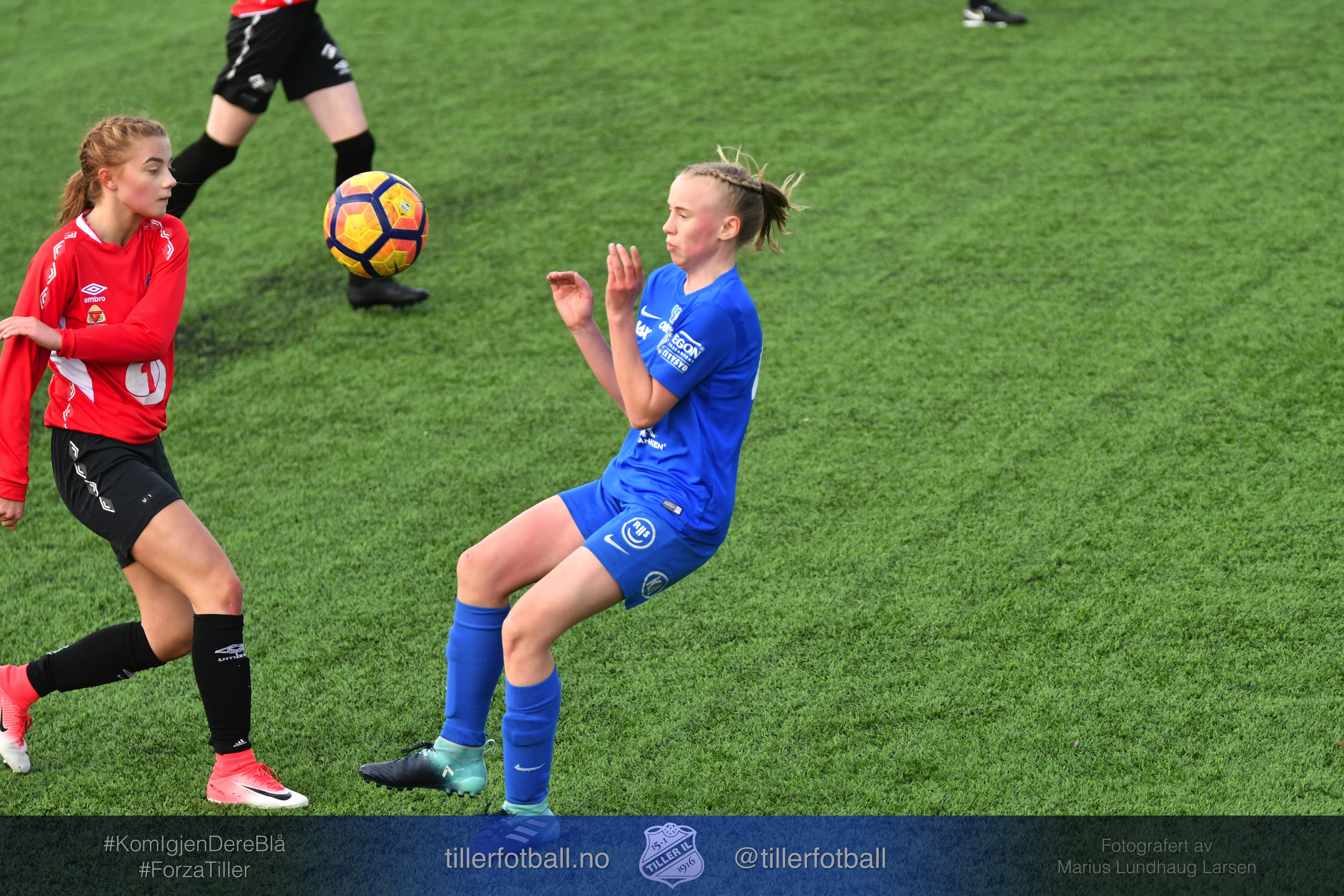 Bilder fra J17-kampen