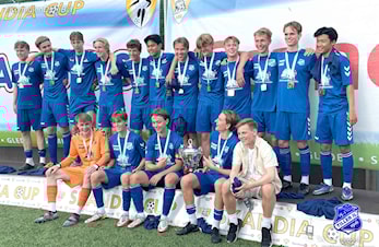 Gull og sølv i Skandia Cup