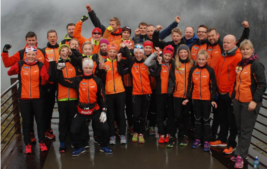 Oppdatering! Ungdomsgruppa 2004-2000: Trollstigen opp på rulleski