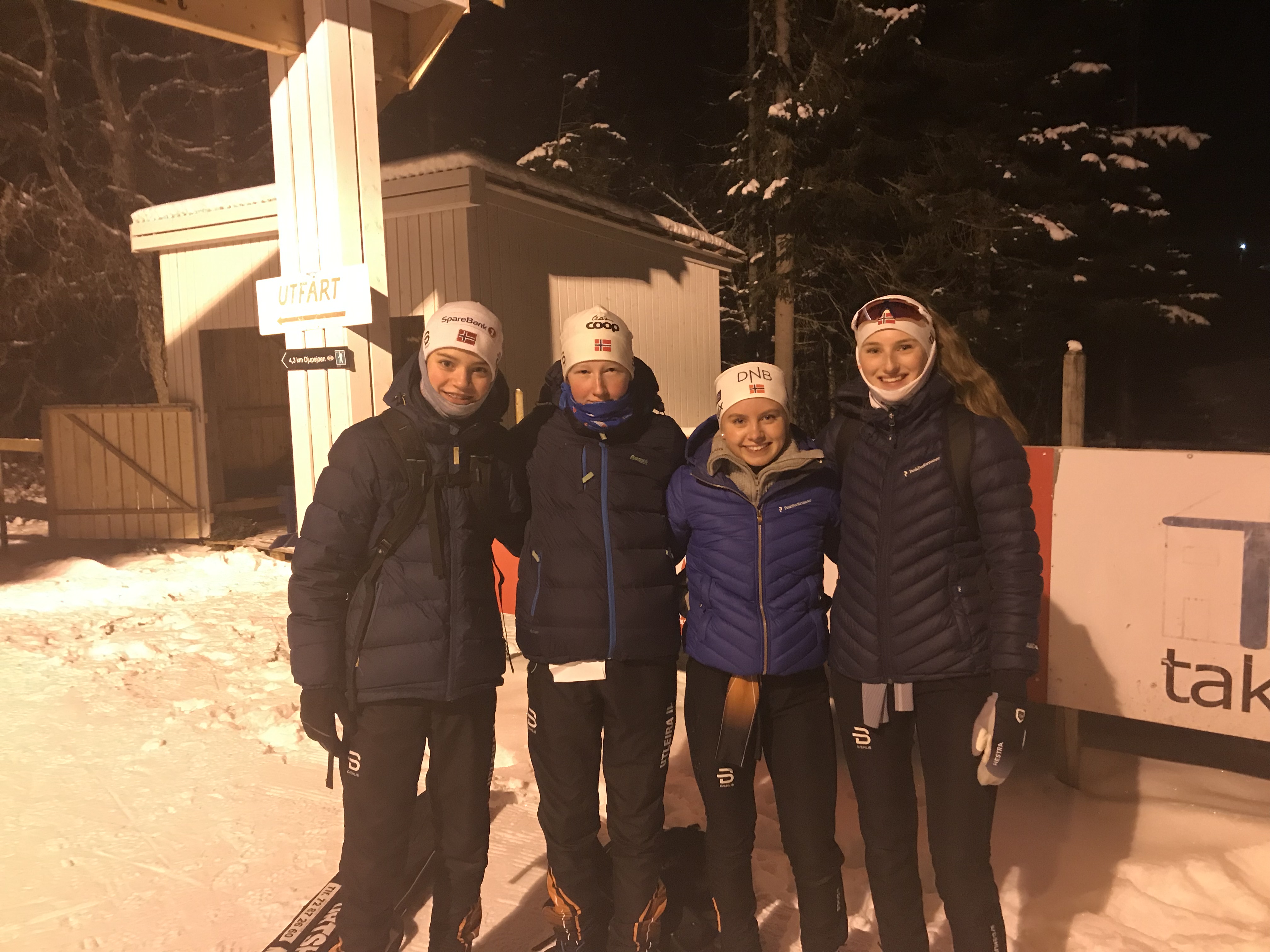 Seier med fall i Buviksprinten - pallplass i Bratsberg