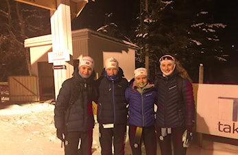 Seier med fall i Buviksprinten - pallplass i Bratsberg