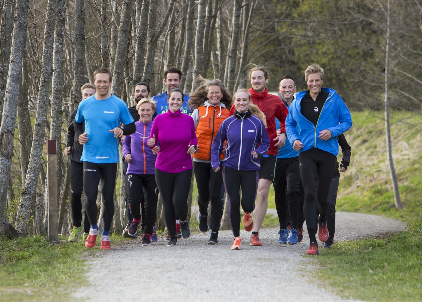Meld deg på løpetrening