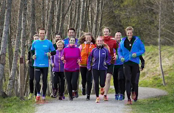 Meld deg på løpetrening