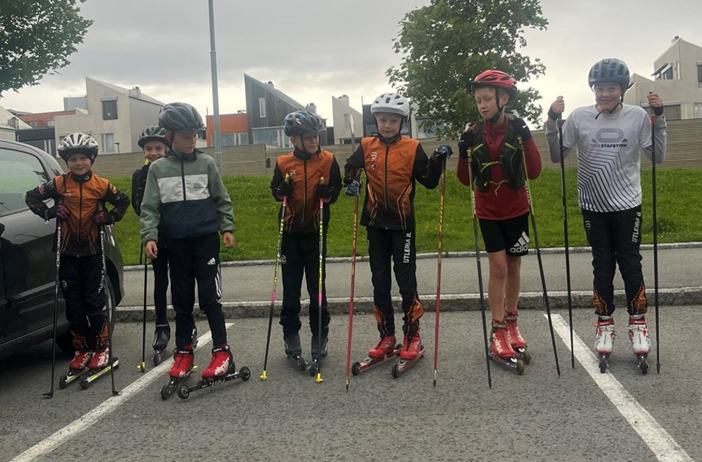 Høstens første rulleskitrening