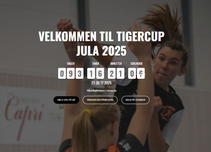 Image for Påmeldingen til årets julecup er åpnet