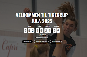 Påmeldingen til årets julecup er åpnet