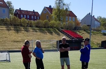 Referat fra gåfotballkamp 06.05.2024