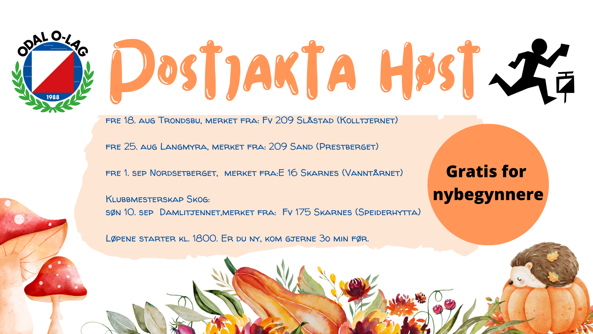 Postjakta høst 2023