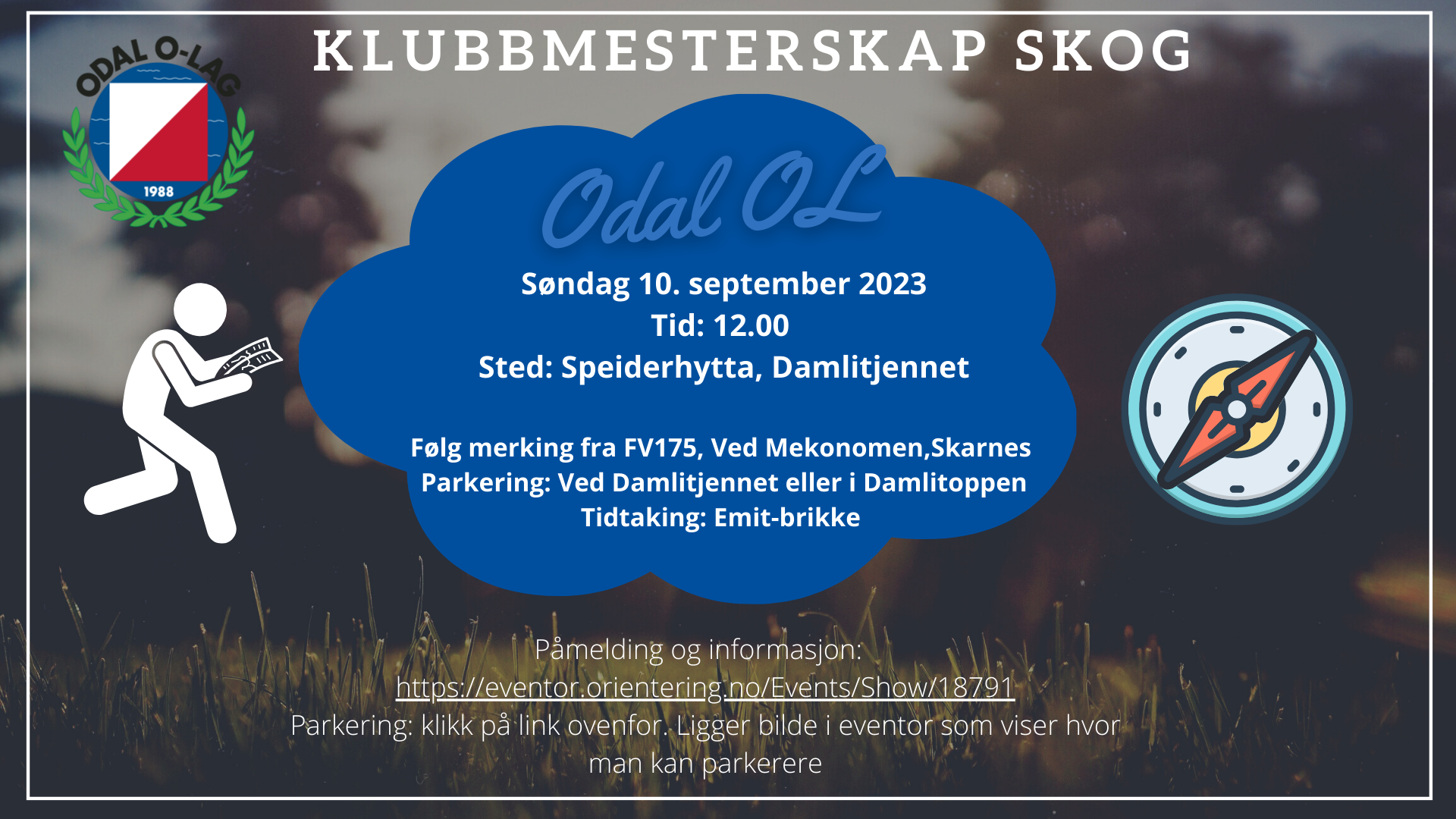 Klubbmesterskap Odal OL skog