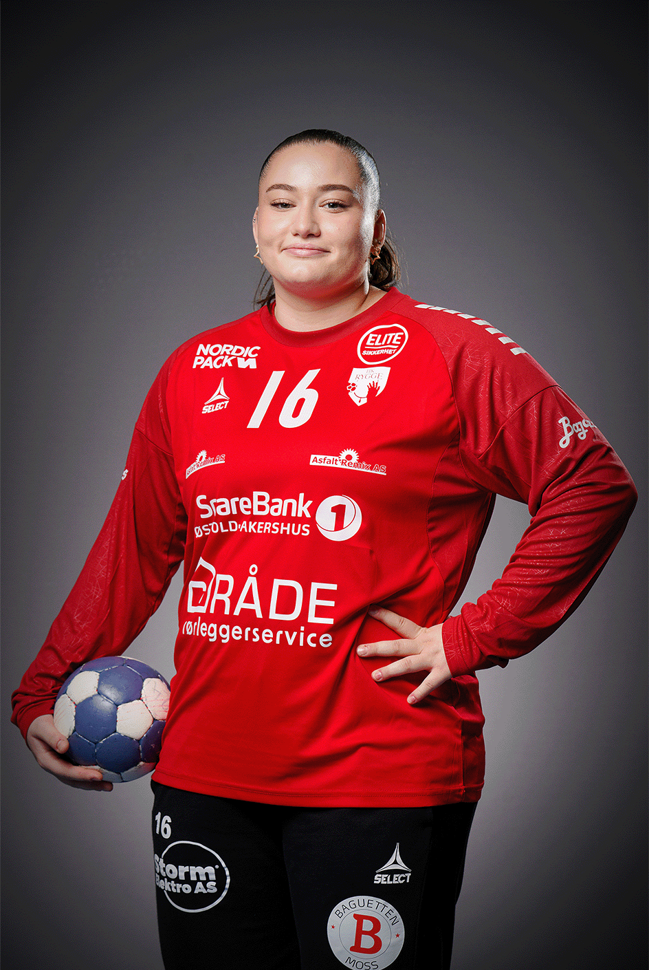 Image of a woman taking a photo.