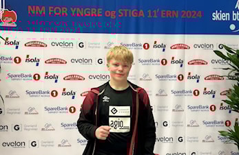 To NM-gull til Kristoffer Rye-Holmboe under NM for yngre