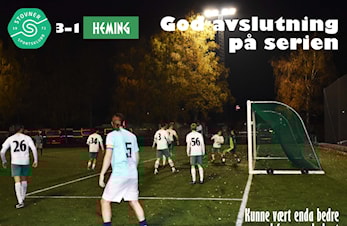 Siste seriekamp lover godt for 2023!