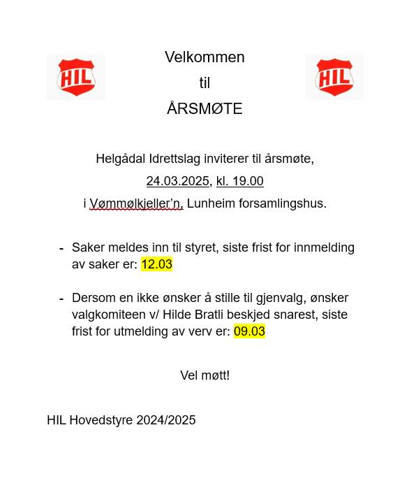 Image for Årsmøte 2025
