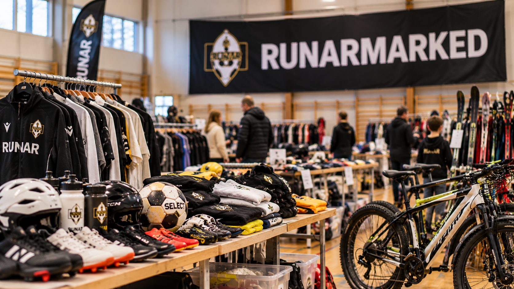 Image for Gi sportsutstyret nytt liv – bli med på Runarmarked!