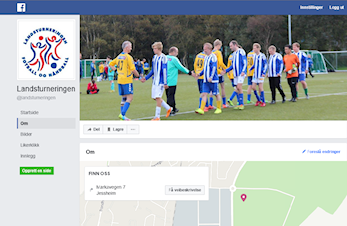 Informasjon på Facebook