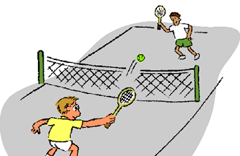 Invitasjon til uhøytidelig innendørs tennis