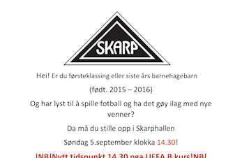 Rekrutteringsdag - 5.september 2021 - kl.14.30