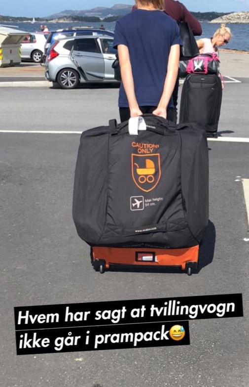 Image for Tvillingfamilier på reise – får vognen plass?