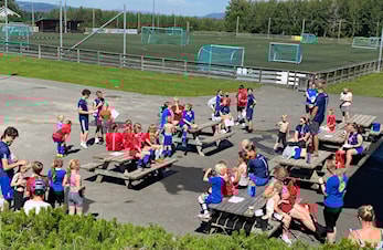 Vellykket TINE fotballskole i år også, 24-26.juni