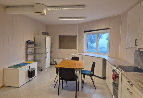 Kjøkken og spiseplass