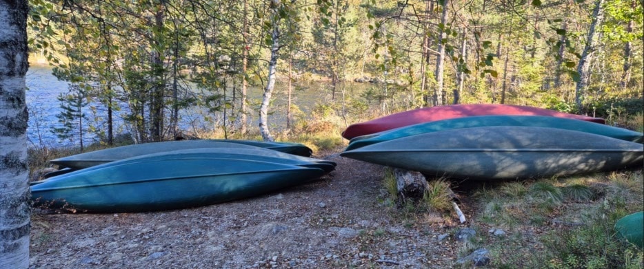 Kanoer ved Fjelltun