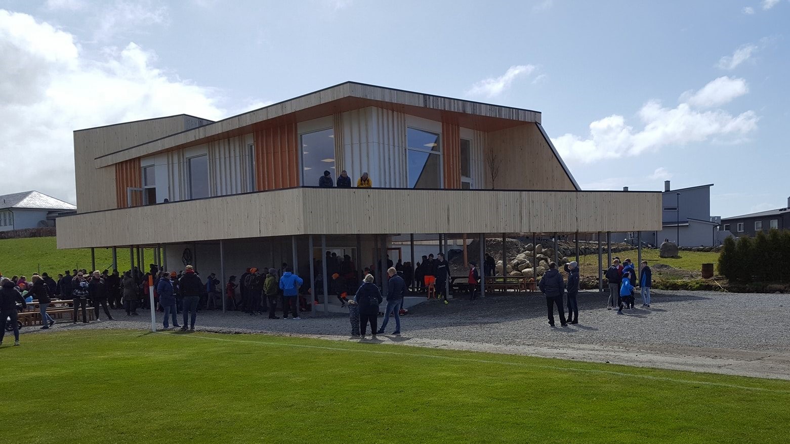 Åpning av klubbhuset lørdag 22.04