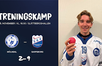 Treningskamp Möndal-SBK