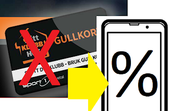 Sport 1 Revetal - ny ordning for klubbrabatt