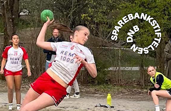 Støtte fra Sparebankstiftelsen DNB til oppgradering av beachhåndballbanen