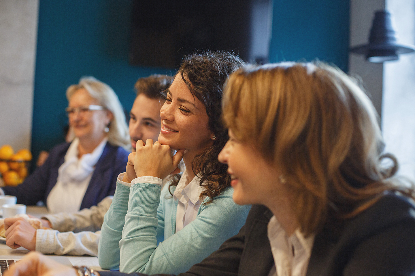 Image of a people in a meeting