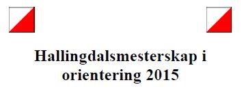 Innbydelse til Hallingdalsmesterskapet 2015 Nesbyen