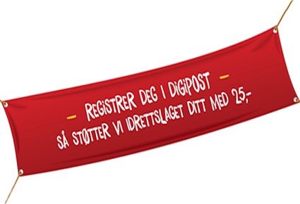 Digipostkamanje - støtt Kringlebotn IL